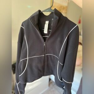 Alo Polar Fleece Zip Up Jacket